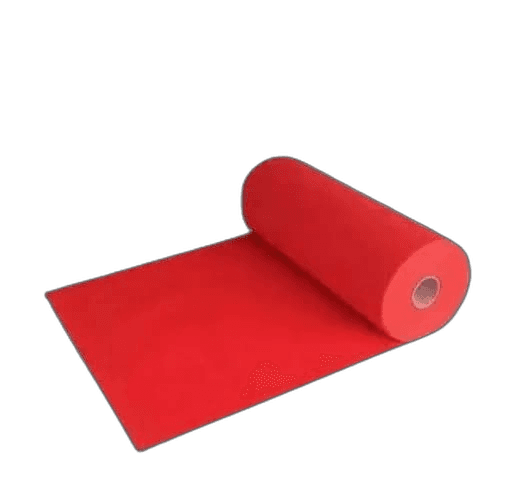 Tapis de cérémonie rouge 2m x 30m