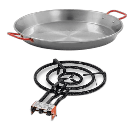 Kit paella réchaud 80 personnes